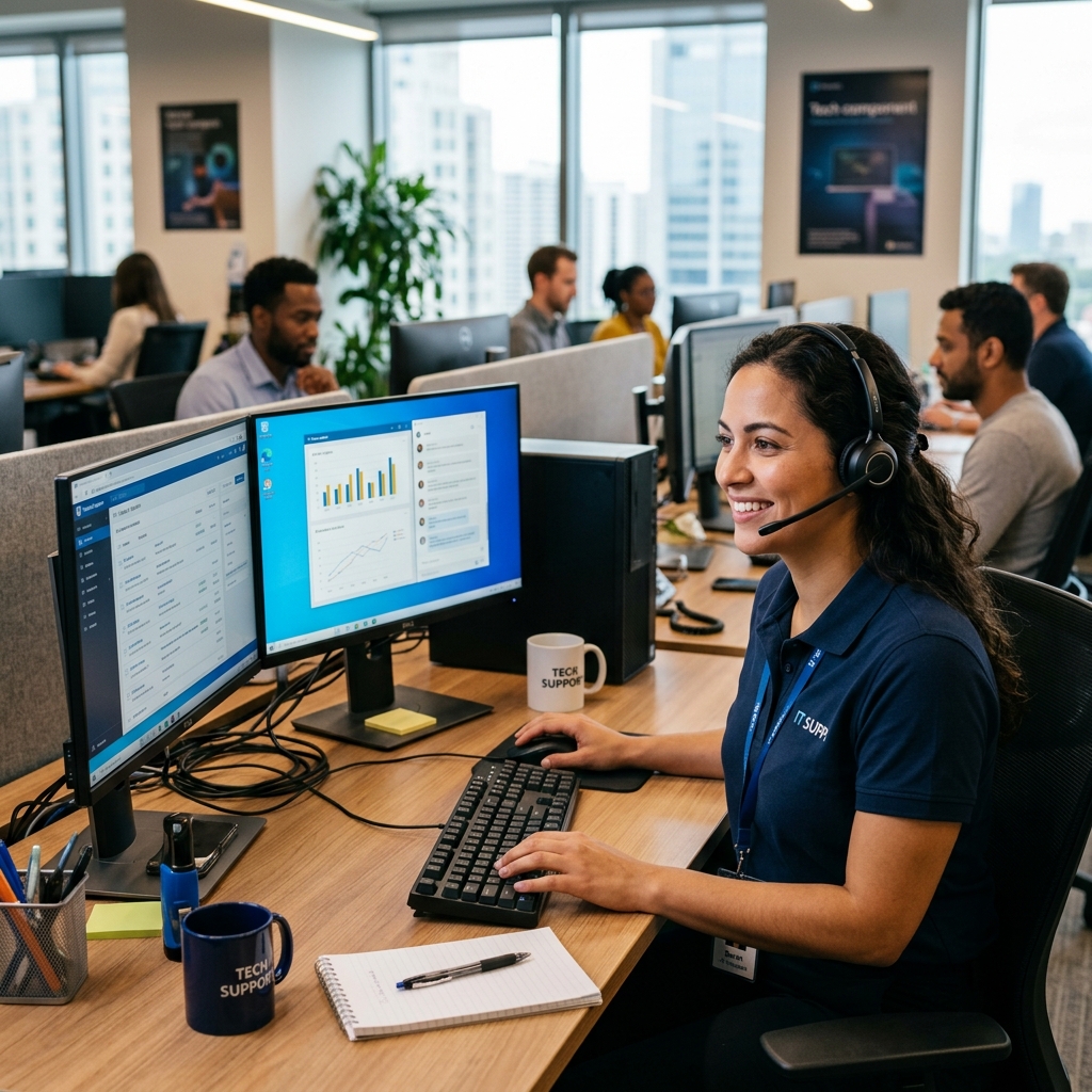 24x7 Helpdesk Services agent